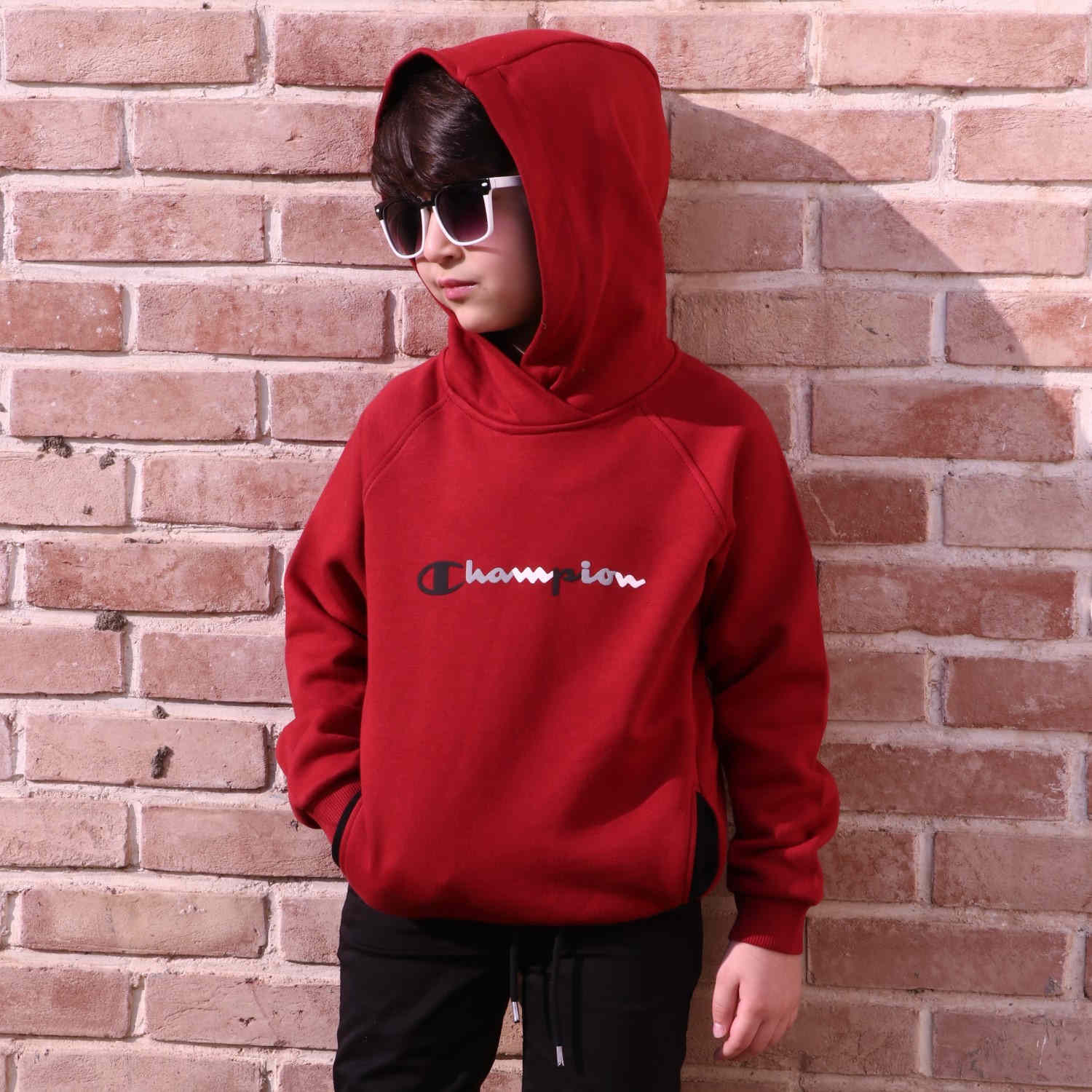 هودی دورس سه نخ خار خورده آستین رگلان