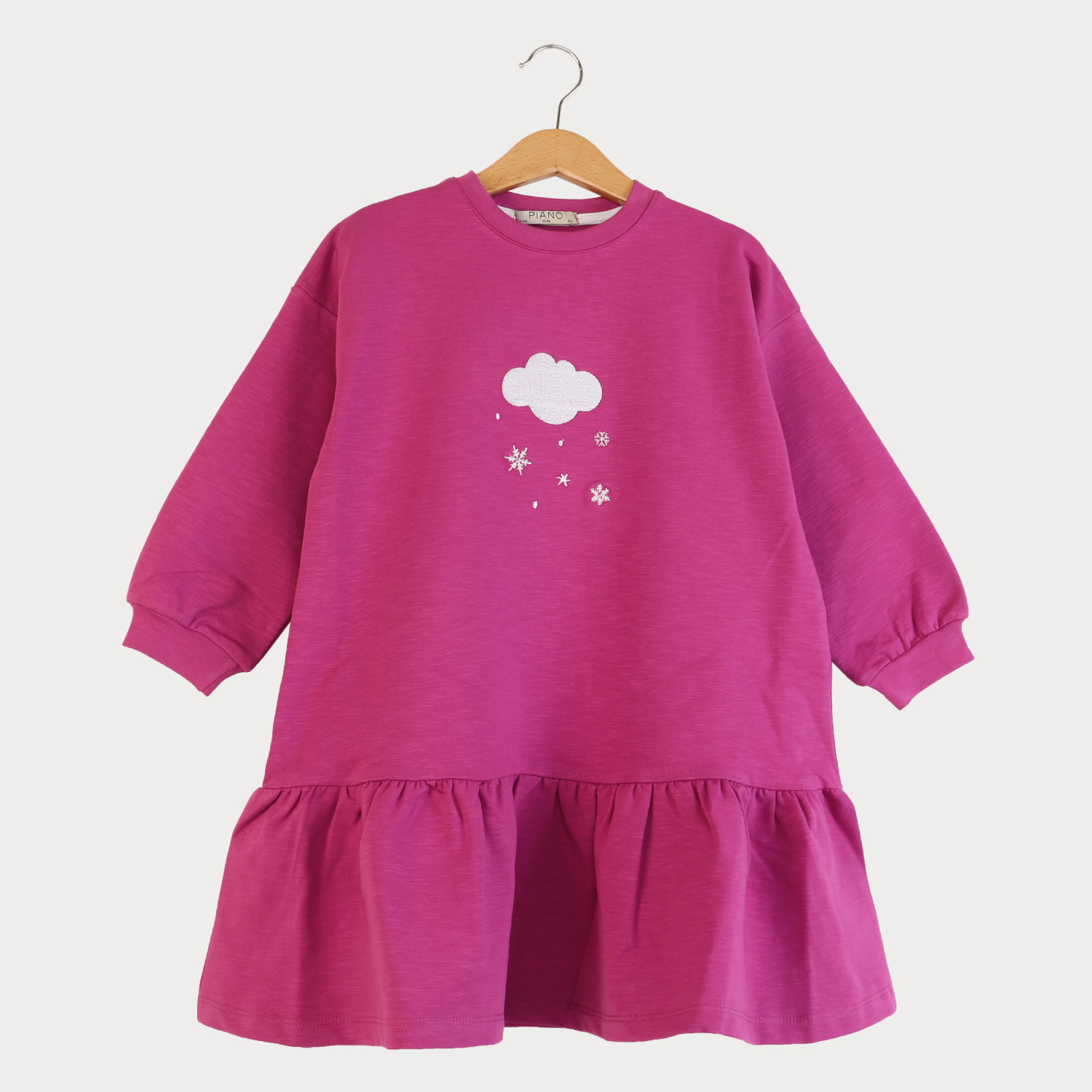 پیراهن آستین بلند افتاده اورسایز