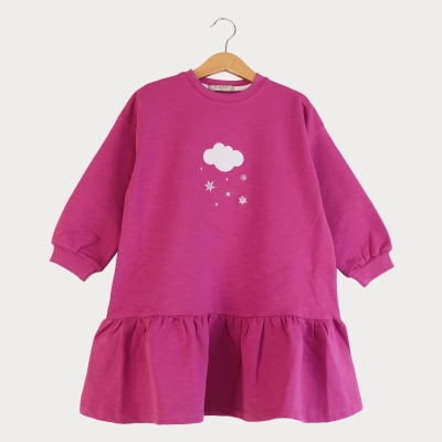 پیراهن آستین بلند افتاده اورسایز