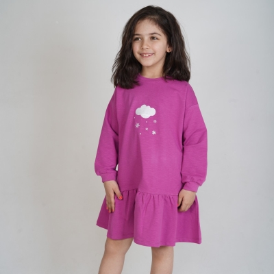 پیراهن آستین بلند افتاده اورسایز