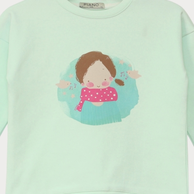 بلوز دمپا چاک دار و لگ رگولار