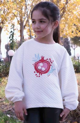 بلوز ژاکارد پشت بلند شب یلدا