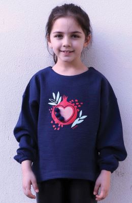 بلوز ژاکارد پشت بلند شب یلدا