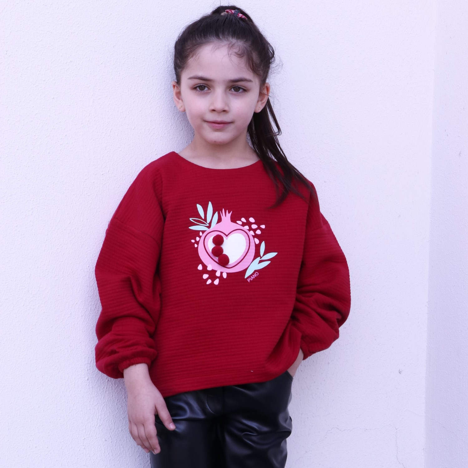 بلوز ژاکارد پشت بلند شب یلدا