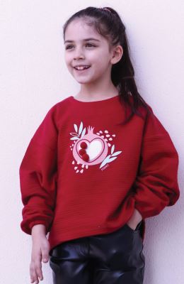 بلوز ژاکارد پشت بلند شب یلدا