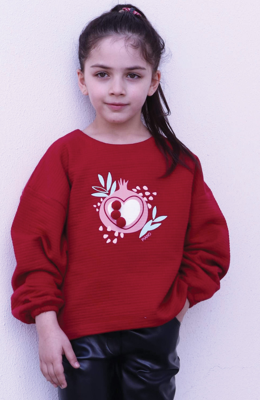 بلوز ژاکارد پشت بلند شب یلدا