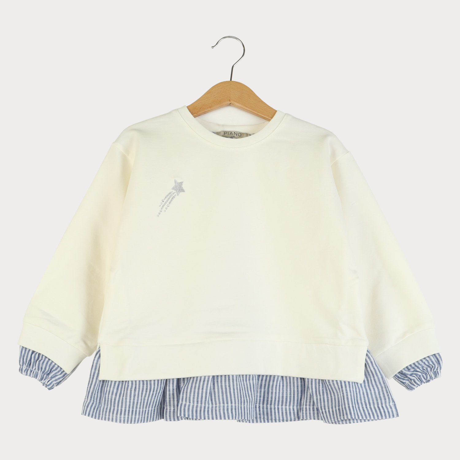 بلوز دورس لایکرا و لینن آستین افتاده