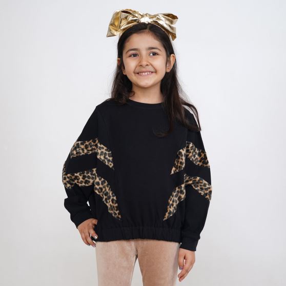 بلوز دورس لایکرا و پلنگی