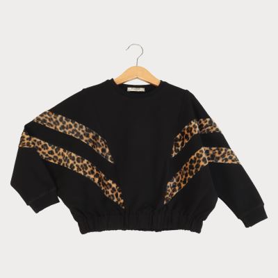 بلوز دورس لایکرا و پلنگی