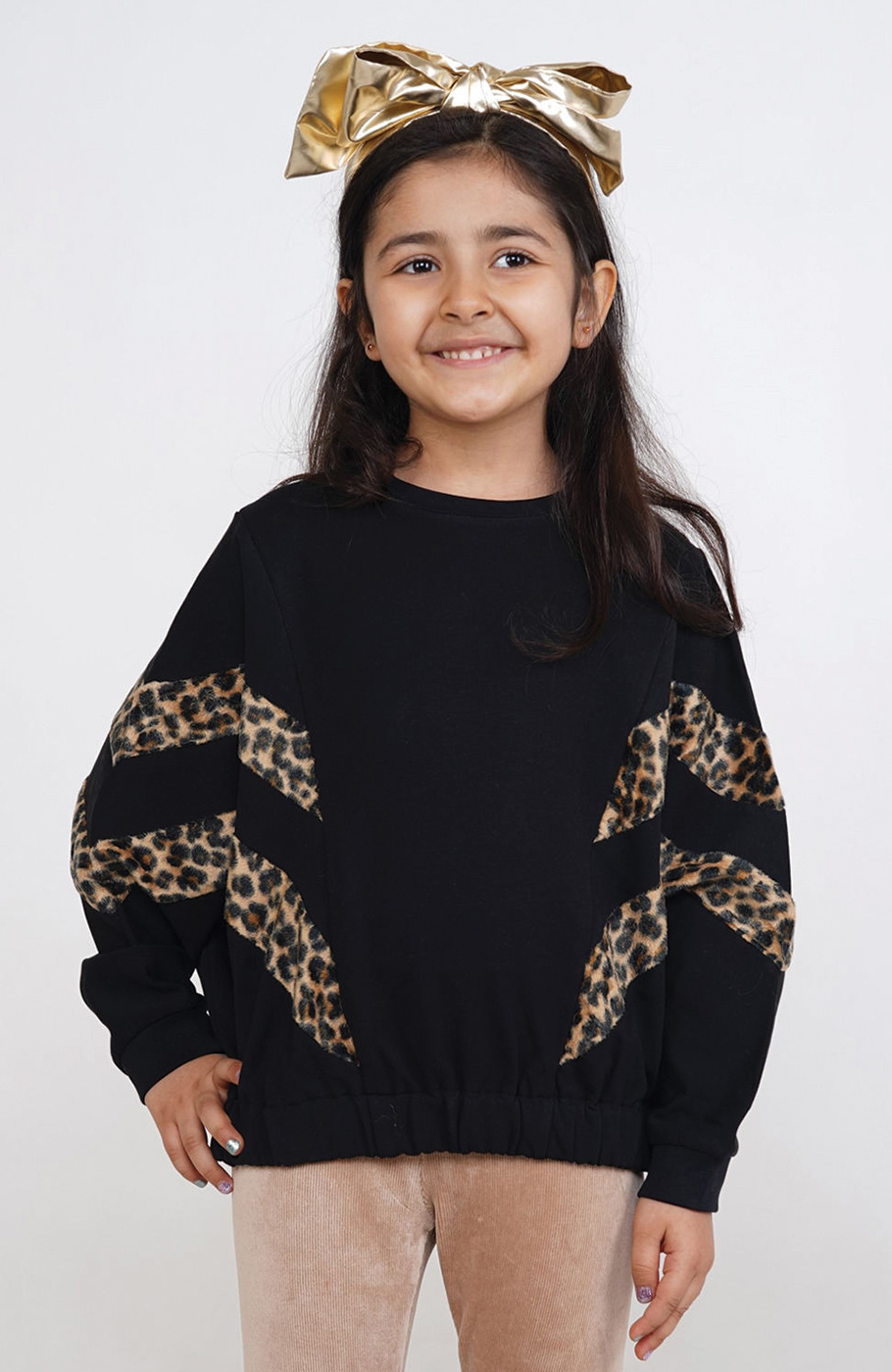 بلوز دورس لایکرا و پلنگی