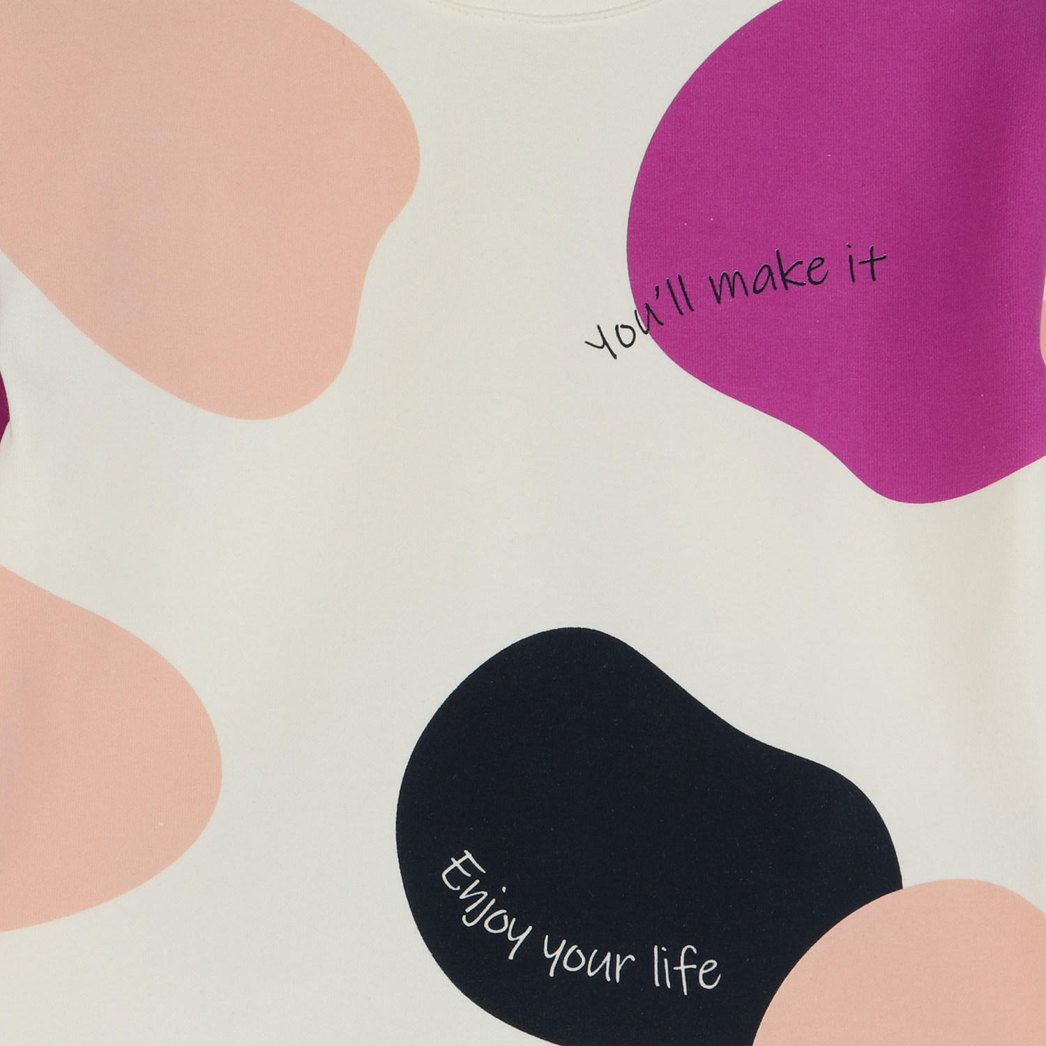 بلوز آستین افتاده رگولار دخترانه