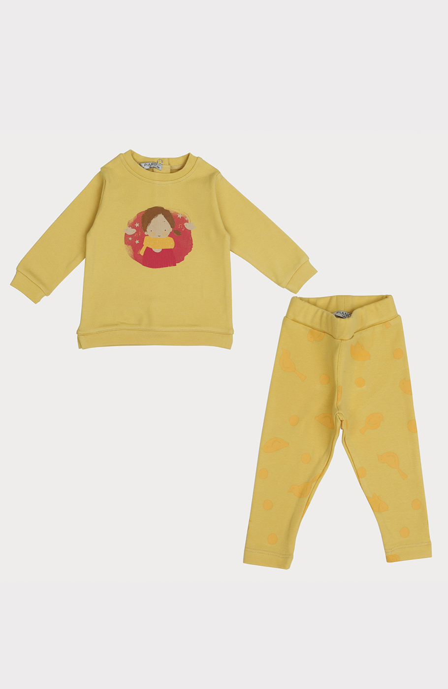 بلوز دمپا چاک دار و لگ رگولار