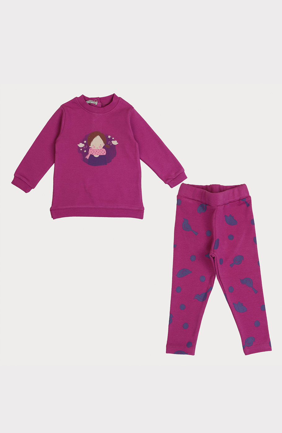 بلوز دمپا چاک دار و لگ رگولار