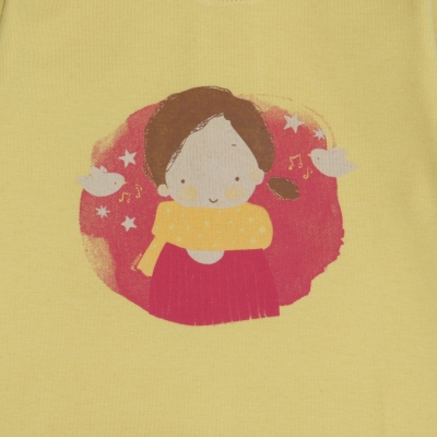 بلوز دمپا چاک دار و لگ نوزادی رگولار