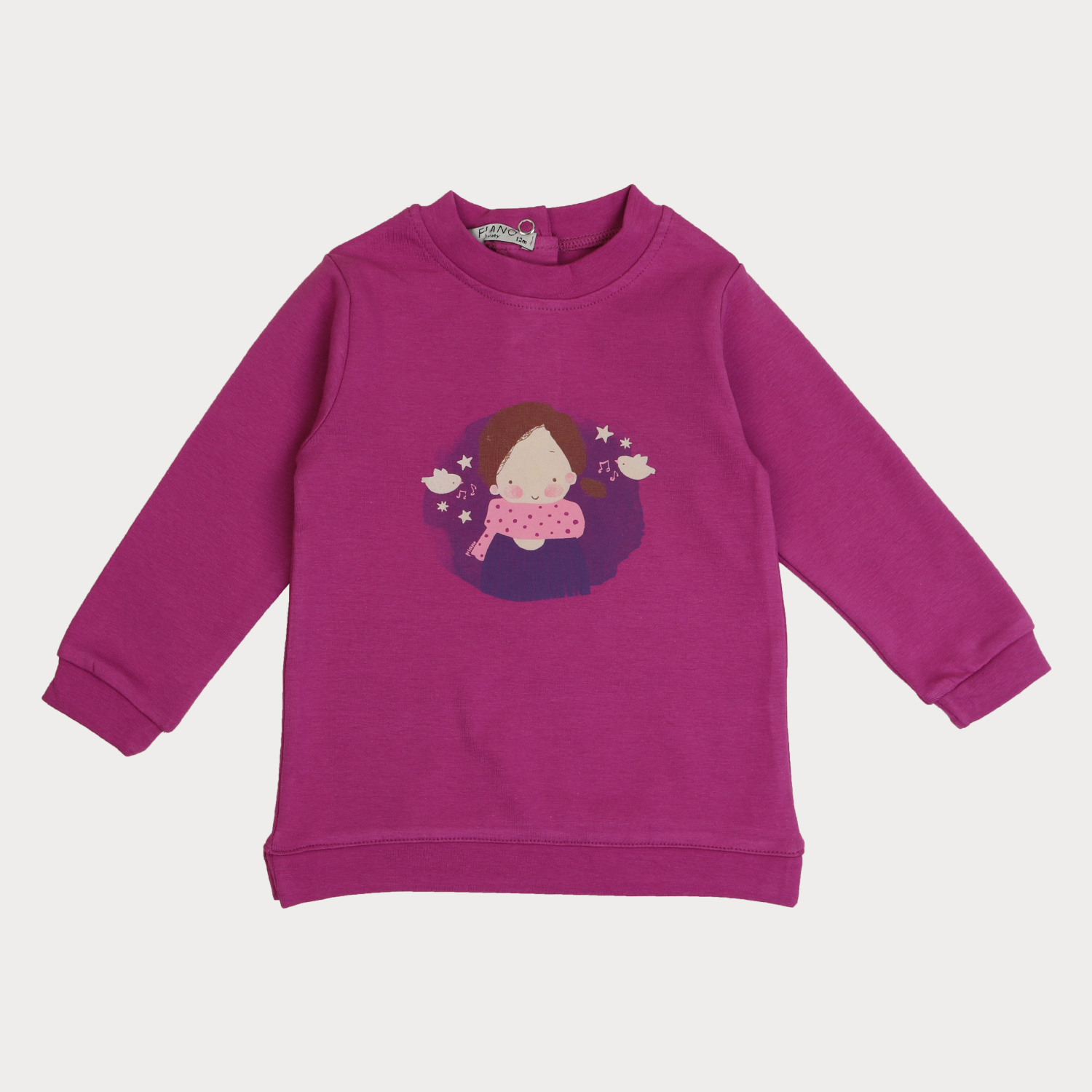 بلوز دمپا چاک دار و لگ نوزادی رگولار