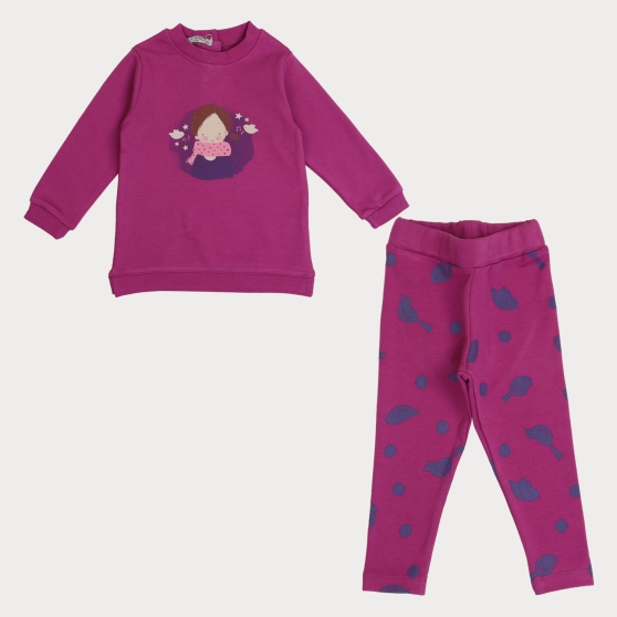 بلوز دمپا چاک دار و لگ نوزادی رگولار بلوز دمپا چاک دار و لگ نوزادی رگولار