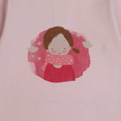 بلوز دمپا چاک دار و لگ نوزادی رگولار