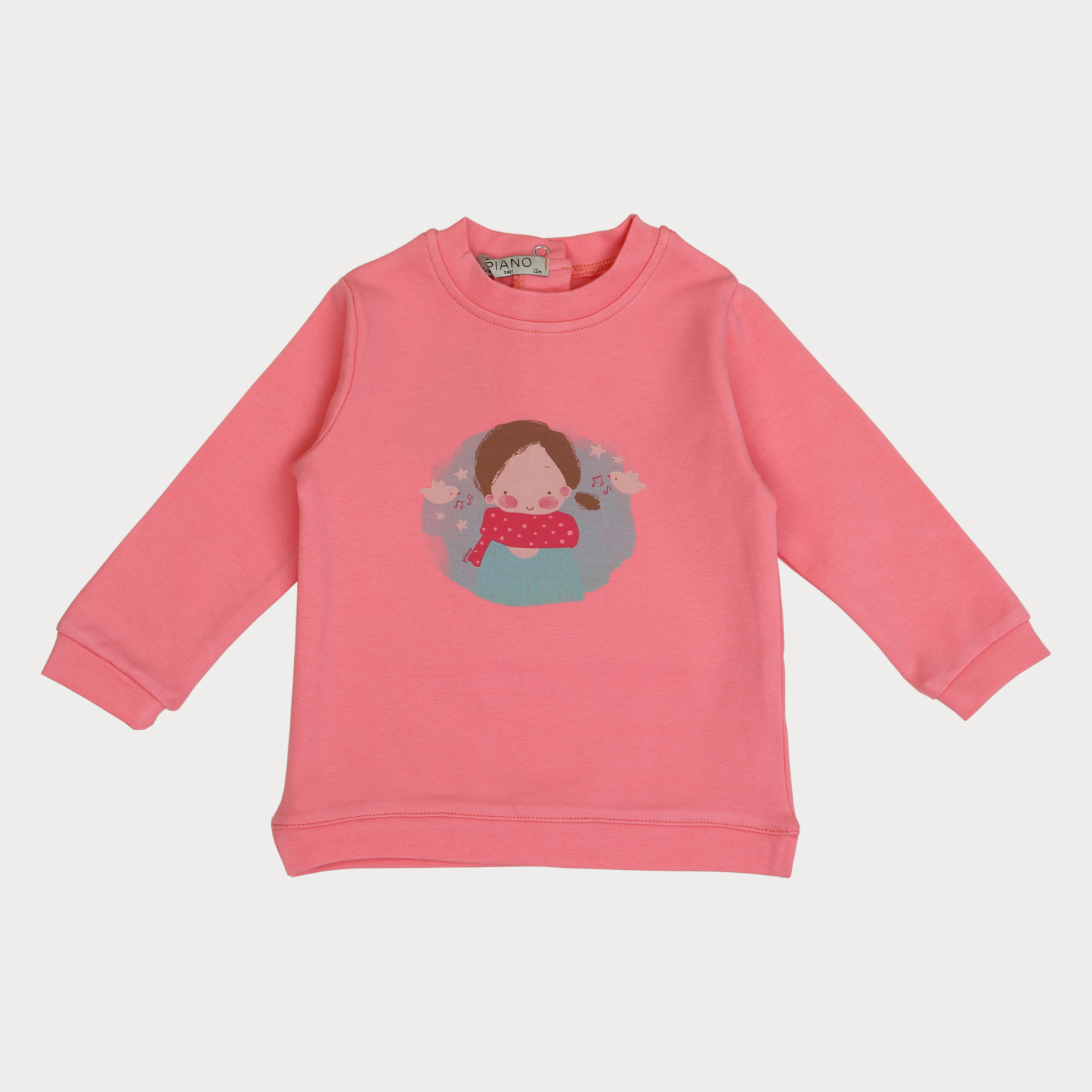 بلوز دمپا چاک دار و لگ نوزادی رگولار