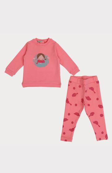 بلوز دمپا چاک دار و لگ نوزادی رگولار