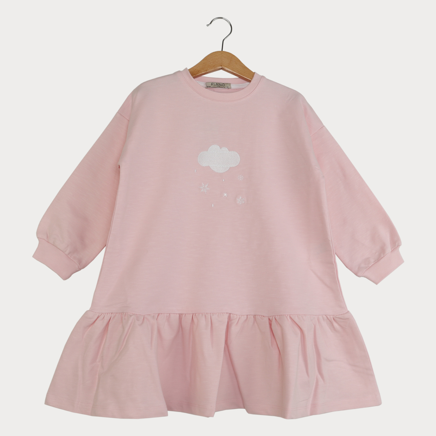 پیراهن آستین بلند افتاده اورسایز