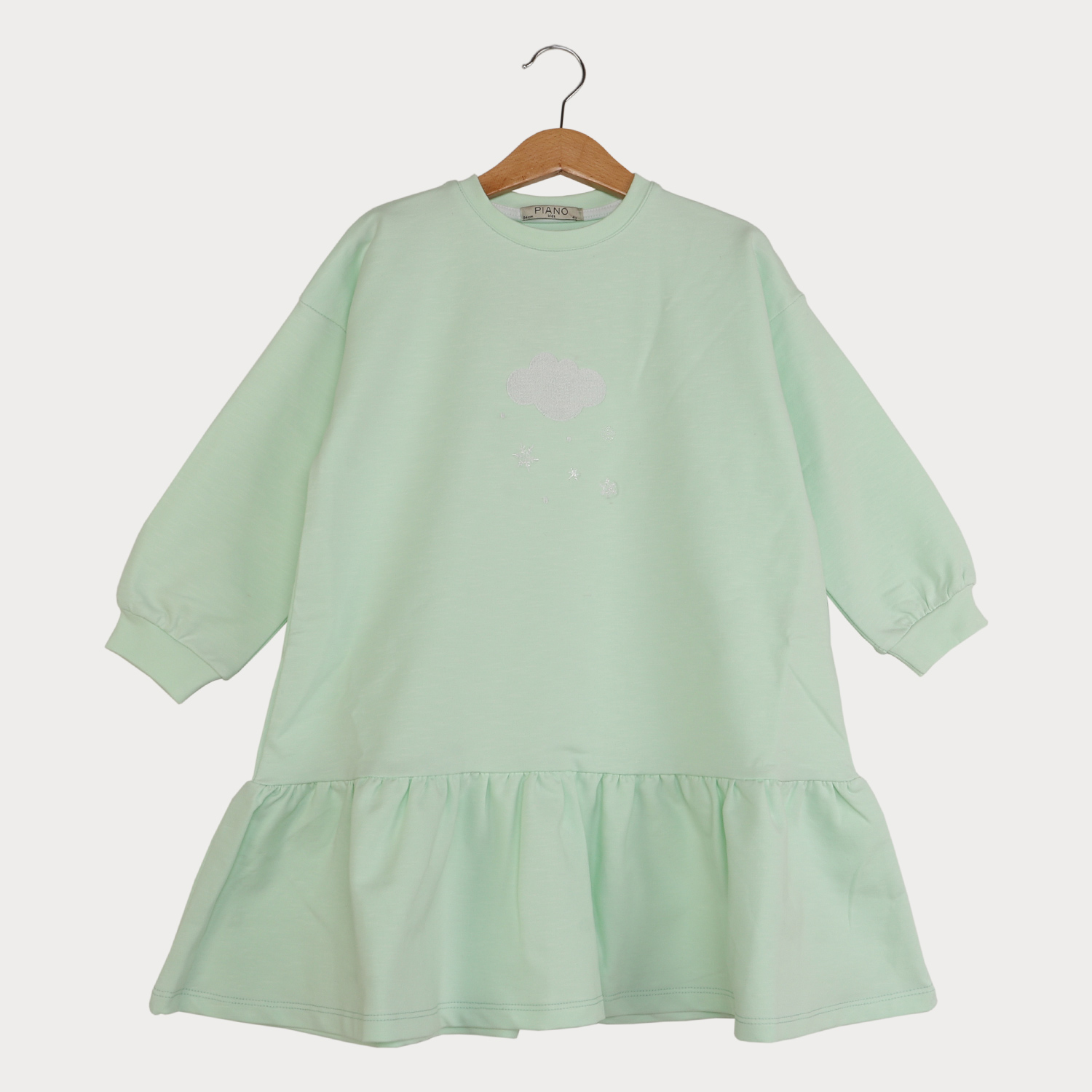 پیراهن آستین بلند افتاده اورسایز