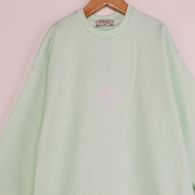 پیراهن آستین بلند افتاده اورسایز