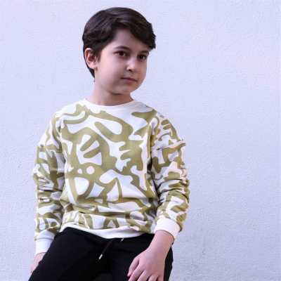 بلوز دورس لایکرا آستین افتاده تمام چاپ