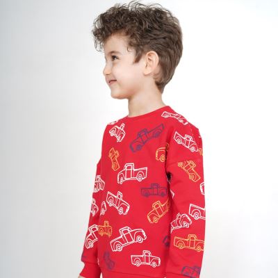 بلوز دورس لایکرا آستین افتاده تمام چاپ