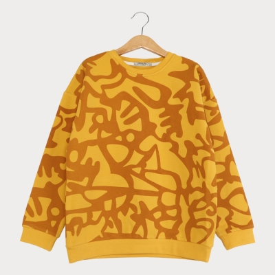 بلوز دورس لایکرا آستین افتاده تمام چاپ