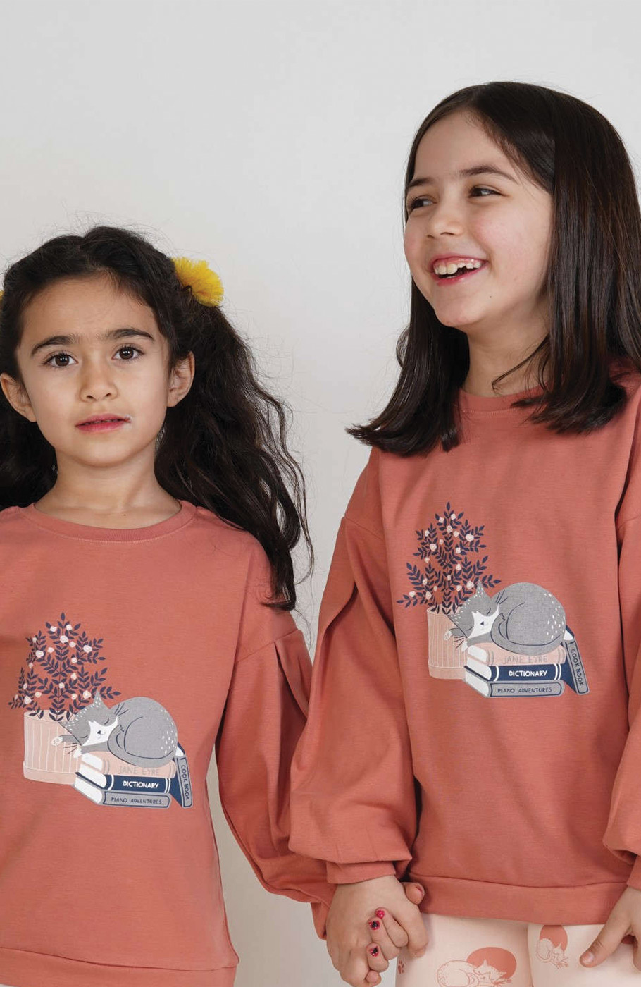 بلوز و لگ فاینریب آستین افتاده پیلی دار