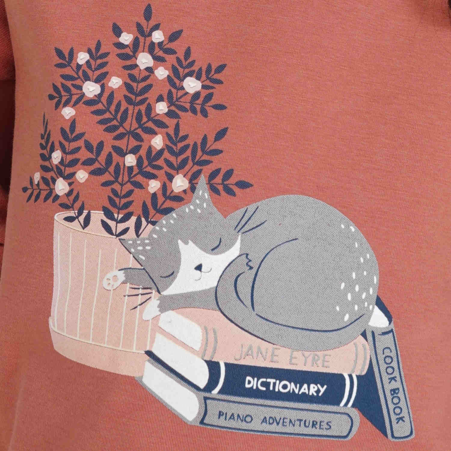 بلوز و لگ فاینریب آستین افتاده پیلی دار