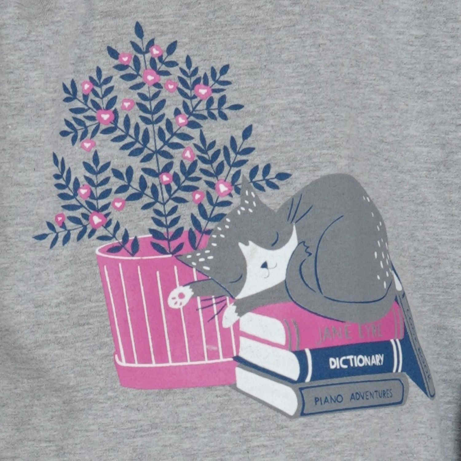 بلوز و لگ فاینریب آستین افتاده پیلی دار