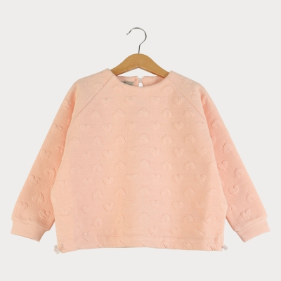 بلوز ژاکارد آستین کیمونو رگلان