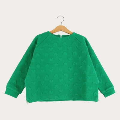 بلوز ژاکارد آستین کیمونو رگلان