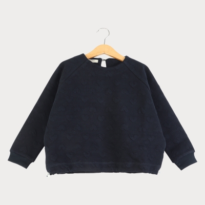 بلوز ژاکارد آستین کیمونو رگلان