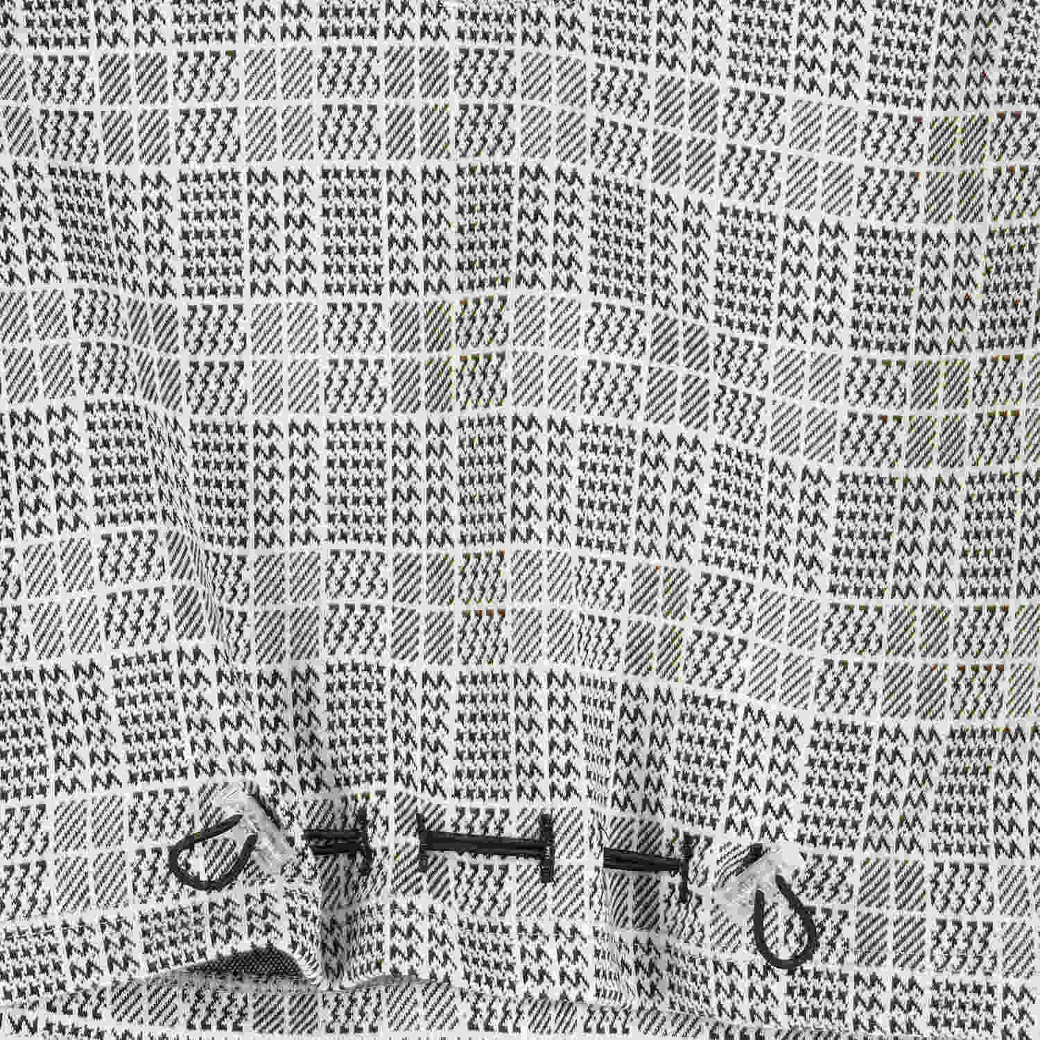 بلوز ژاکارد پیچازی (ست با کد 10075)