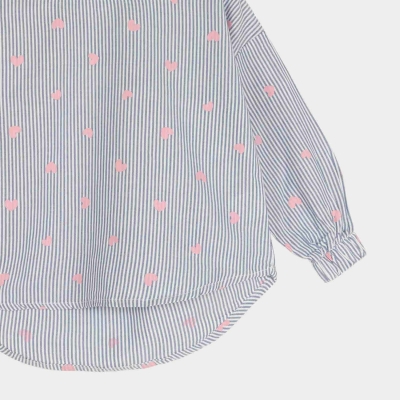 بلوز نساجی پشت پیلی دار