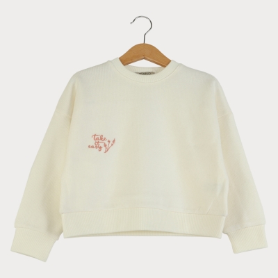 بلوز میلنگی برش دار