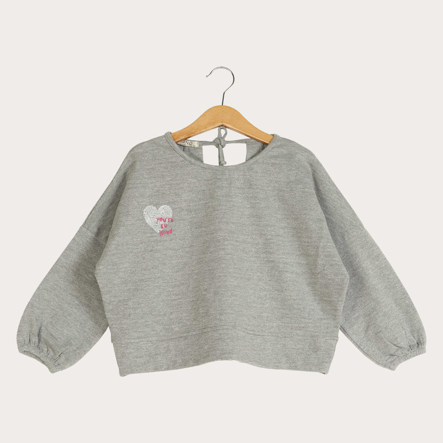 بلوز یکرو لایکرا لمه دار پشت هلالی