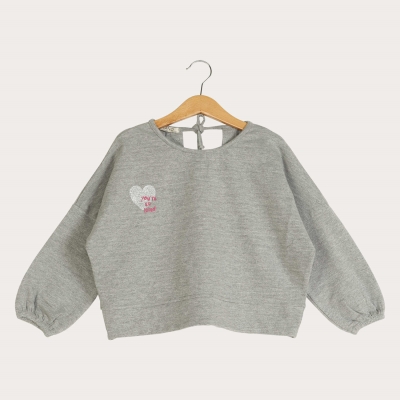 بلوز یکرو لایکرا لمه دار پشت هلالی