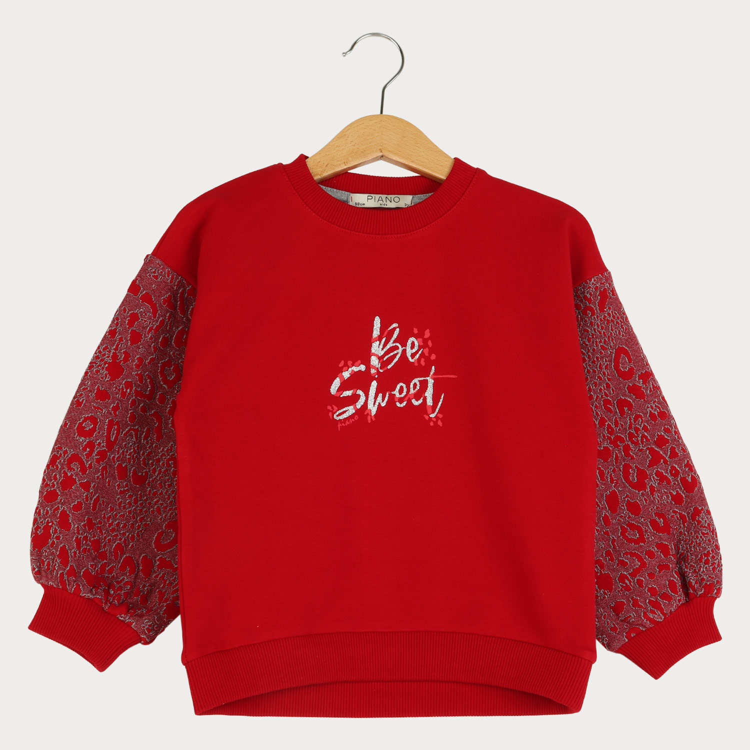 بلوز و لگ ژاکارد پلنگی و دورس لایکرا