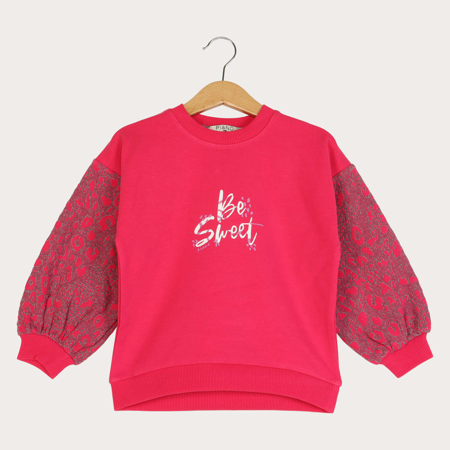 بلوز و لگ ژاکارد پلنگی و دورس لایکرا