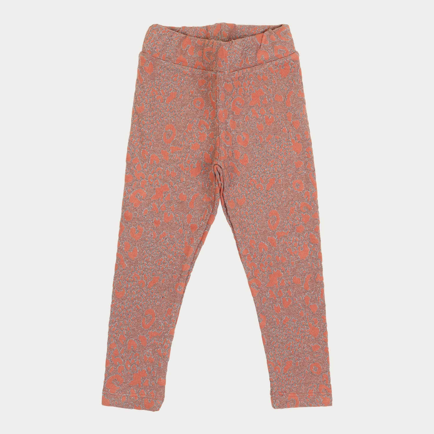 بلوز و لگ ژاکارد پلنگی و دورس لایکرا