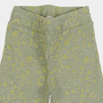 بلوز و لگ ژاکارد پلنگی و دورس لایکرا