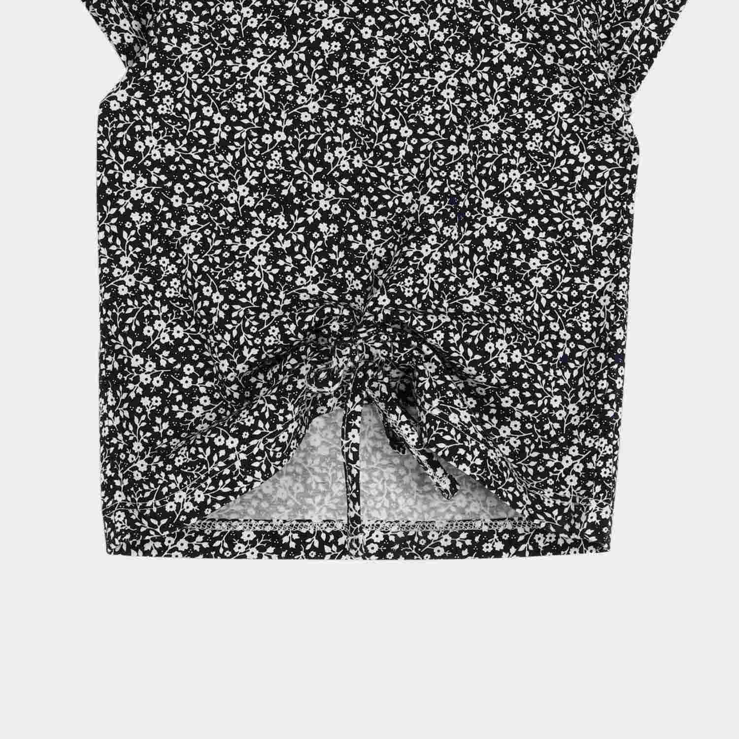 تیشرت و شلوارک یکرو لایکرا گلدار