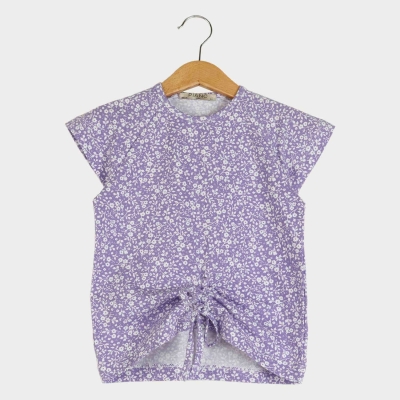 تیشرت و شلوارک یکرو لایکرا گلدار