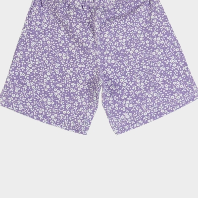 تیشرت و شلوارک یکرو لایکرا گلدار