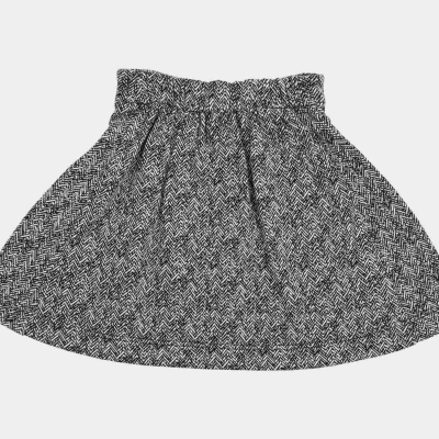 دامن ژاکارد پیلی دار