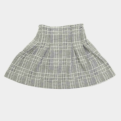 دامن ژاکارد پیلی دار