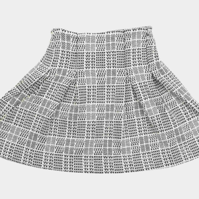 دامن ژاکارد پیلی دار